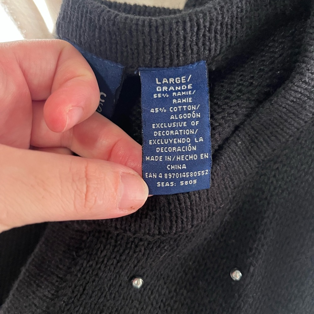 Basic Editions Black Knit Sweater - image 8